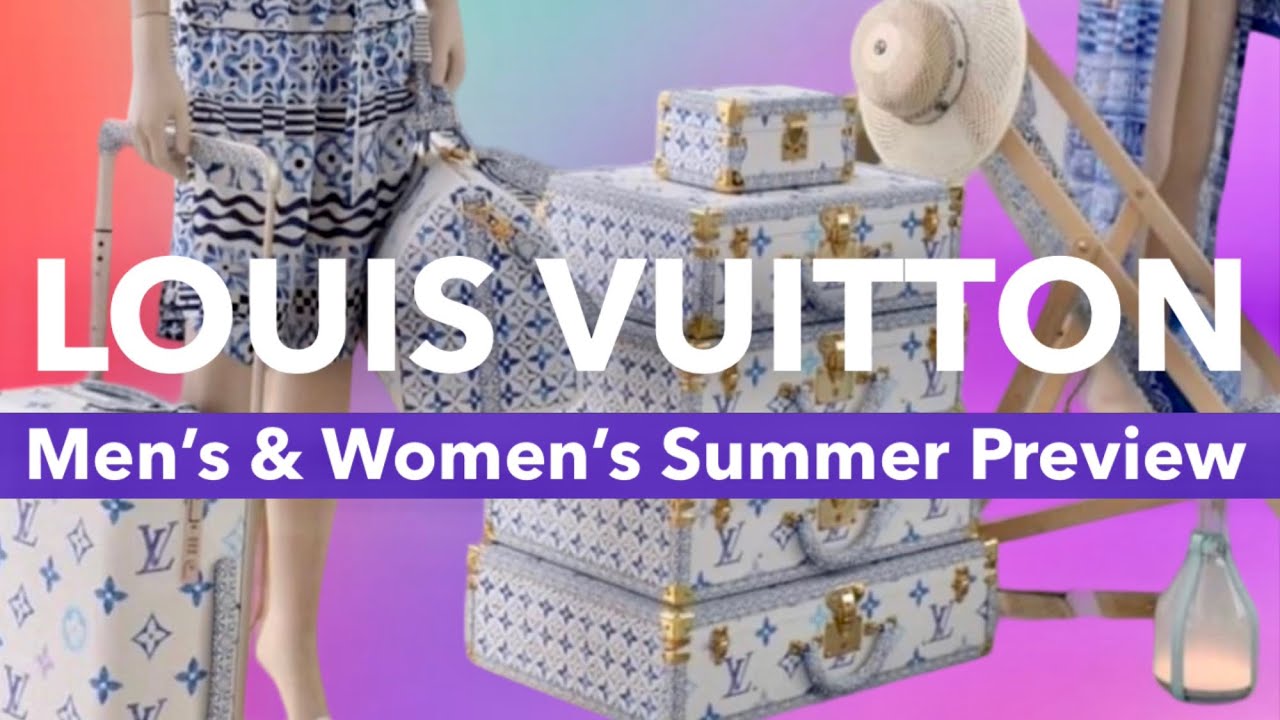 First look at the summer degrade collection (by the pool 2.0). They're  bringing back the pink!! 🥹 : r/Louisvuitton