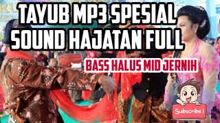 Tayub MP3 Spesial Sound hajatan Jernih