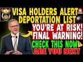 🚨 MAY 2026 WARNING: Deportation Risk for Visa Holders — Are You on the List? 😱
