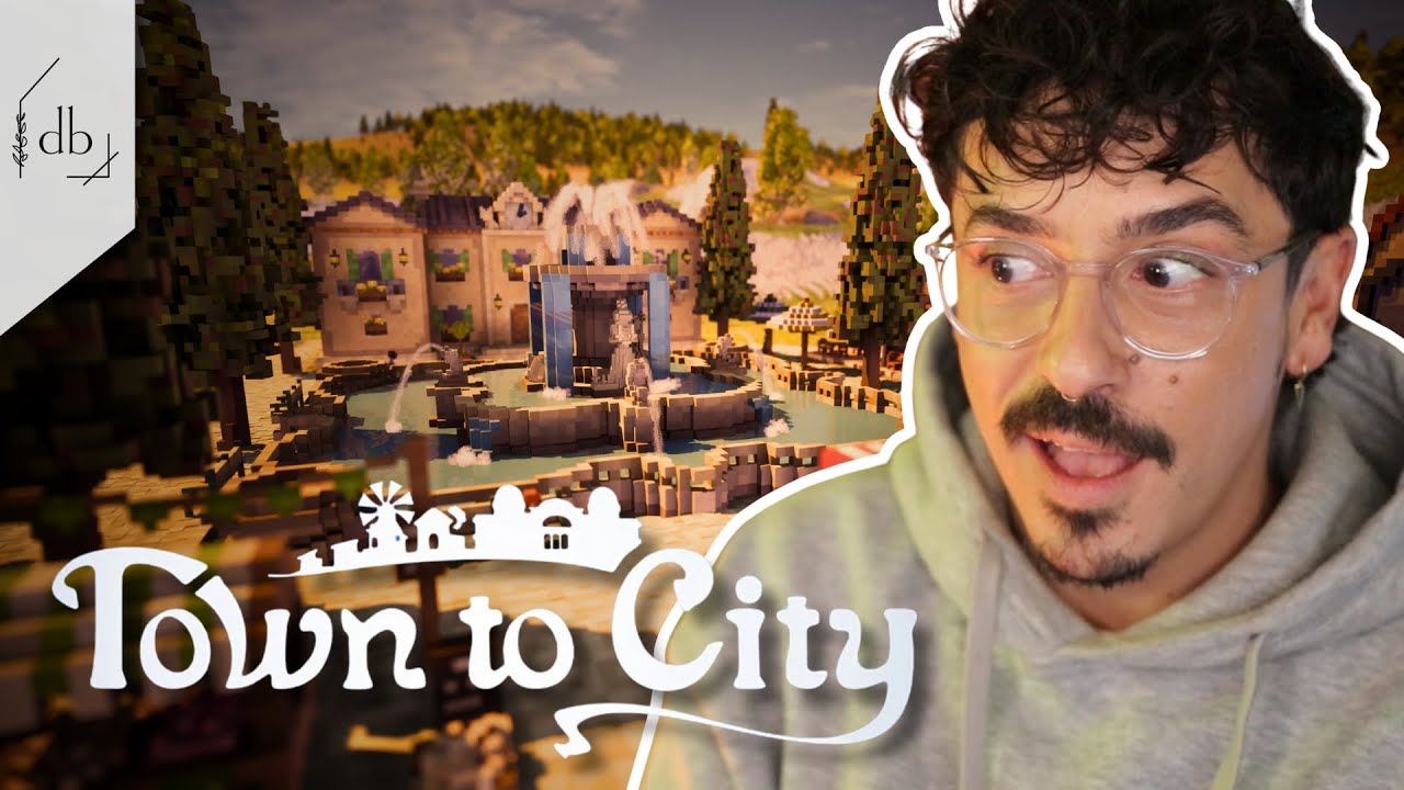Town to City | Ep.3 | Building the Town Hall & Shopping Plaza 🏛️ - YouTube