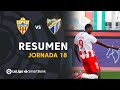 Resumen de UD Almería vs Málaga CF (3-1)