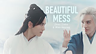 ►Zhou Zishu & Wen Kexing | Beautiful mess Resimi