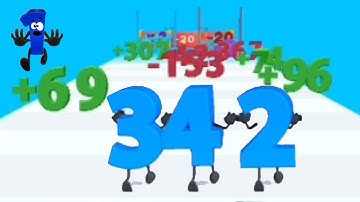 MAX LEVEL in Number Run - Merge 