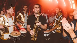 Video thumbnail of "EVER'SO Brass Band Special - Mobile Band mit DJ und Walking Act"