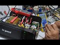 Livguard inverter Repair कुछ देर चार्जिंग होने के बाद एक साथ Mains O/L L/B🪫Indication Light & beep🔥