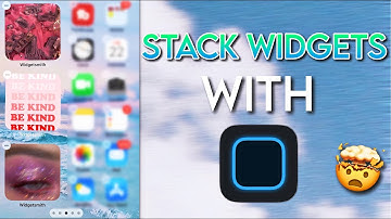 HOW TO STACK WIDGETSMITH WIDGETS | IOS 14