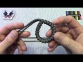 Tutorial de tressage de bracelets coulissants snake knot