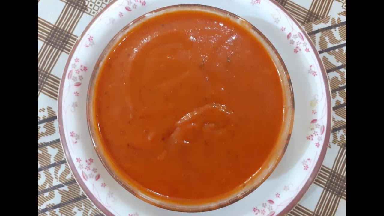 HOME MADE PIZZA SAUCE RECIPE. (Quick & Easy) BY CHEF AMNA KHAN YouTube