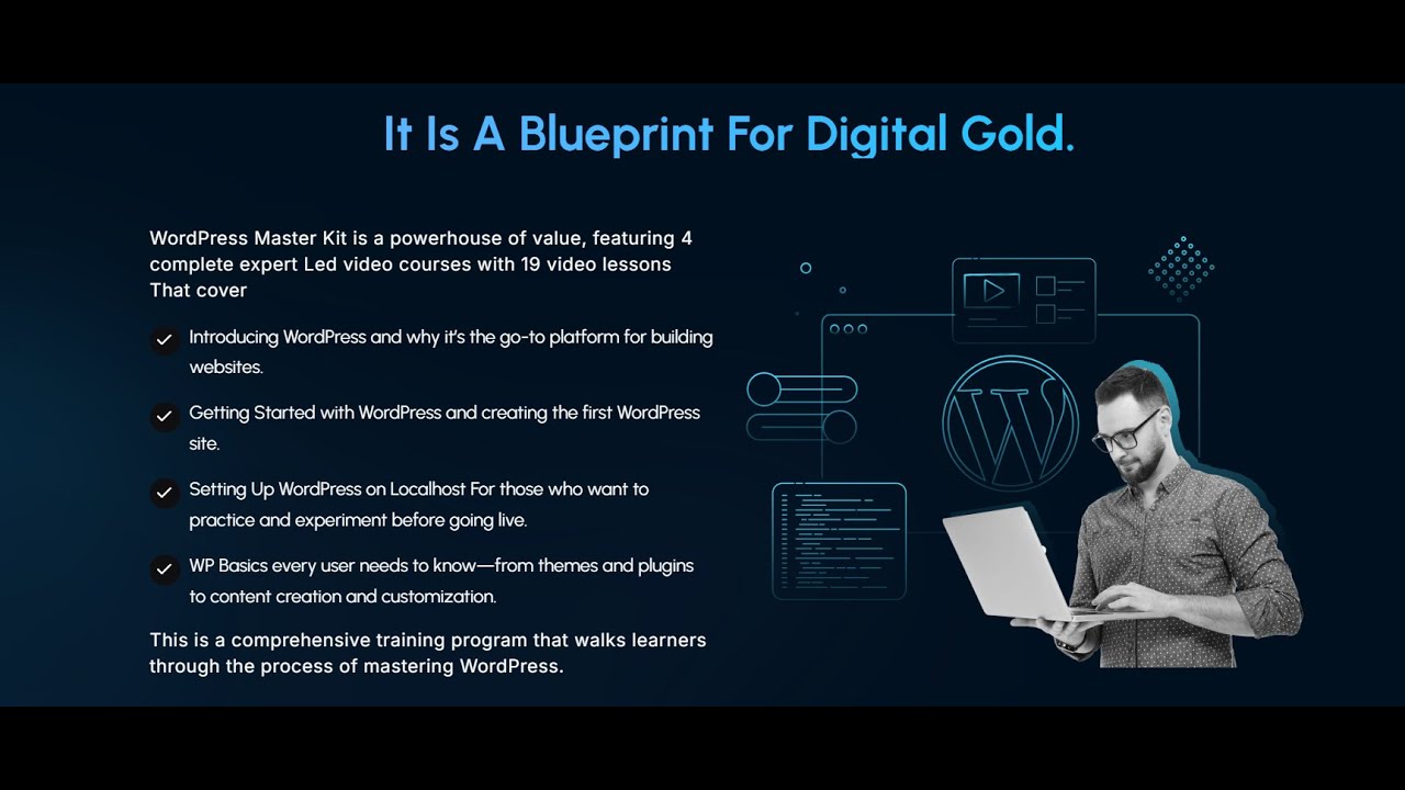 (Unrestricted PLR) WordPress Master Kit