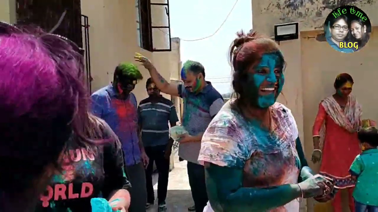 Happy Holi | আমাদের হোলি উদযাপন | Holy at Kolkata | Uttarpara Holi | Sunny Paradise Holi | Holi Ha