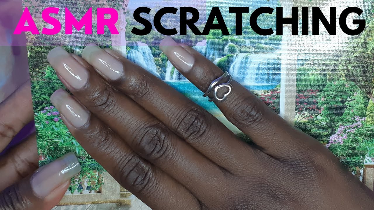 ASMR | SCRATCHING WITH NATURAL NAILS ~No Talking