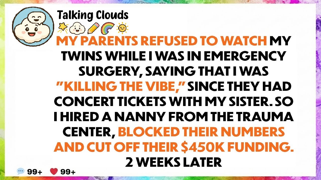 My Parents Refused To Care For My Twins During Surgery—Their Faces When My Uncle Spoke Priceless