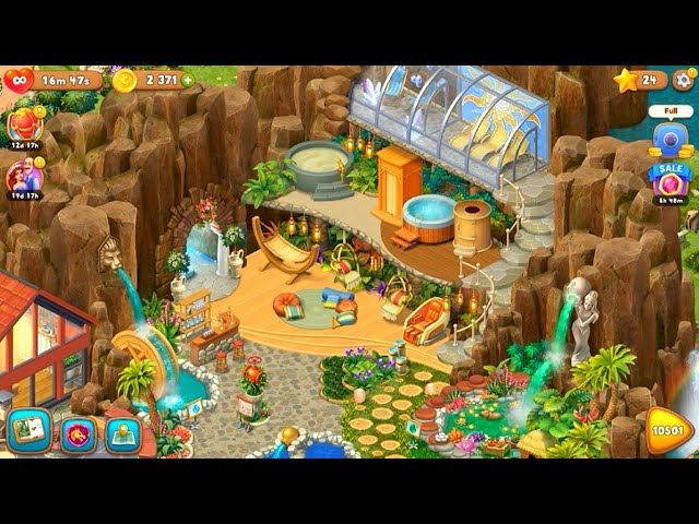 Gardenscapes - All Gardens - Full Gardenscapes Tour [ Level 10500