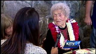 106 year old Kahala woman shares her secrets for long life