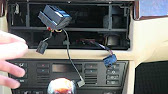 E39 Factory BMW Aux Input Adapter Kit Installation DIY - YouTube