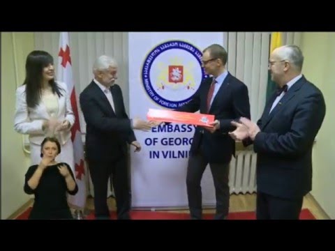 საქართველოს საპატიო საკონსულოს გახსნა ლიტვაში Žinios 16 01 LRT