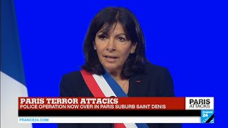 Paris Attacks: Paris mayor Anne Hidalgo adrresses mayors' congress "We are not afraid"