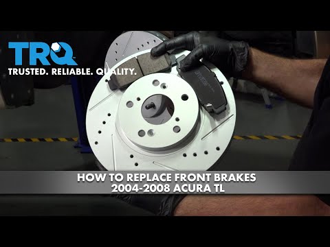 How to Replace Front Brakes 2004-2008 Acura TL