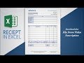 Creating Professional Invoice in Excel | Receipt Making Tutorial | Free Template