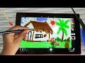 How to use an ordinary paint brush to draw on Tablet or Mobile phone