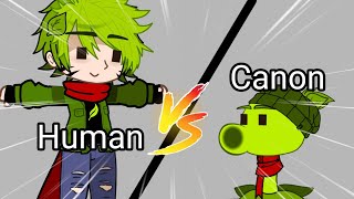 Dare and Q&A// GachaPvZ Human AU+ Canon AU// By Je