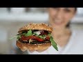 Սնկով Սմբուկով Վեգան Բուրգեր - Vegan Burger - Heghineh Cooking Show in Armenian