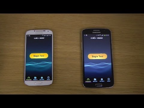 Samsung Galaxy S4 vs. Samsung Galaxy Grand 2 - Internet Speed Test