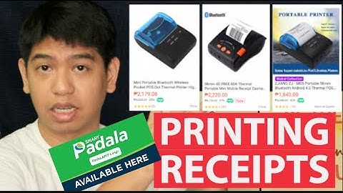 Paymaya Negosyo: Receipt Printing - Vlog#162