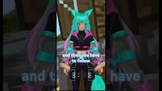 Sus moments with trapper #minecraft #twitch #clips #vtuber #stream #streamer #fox