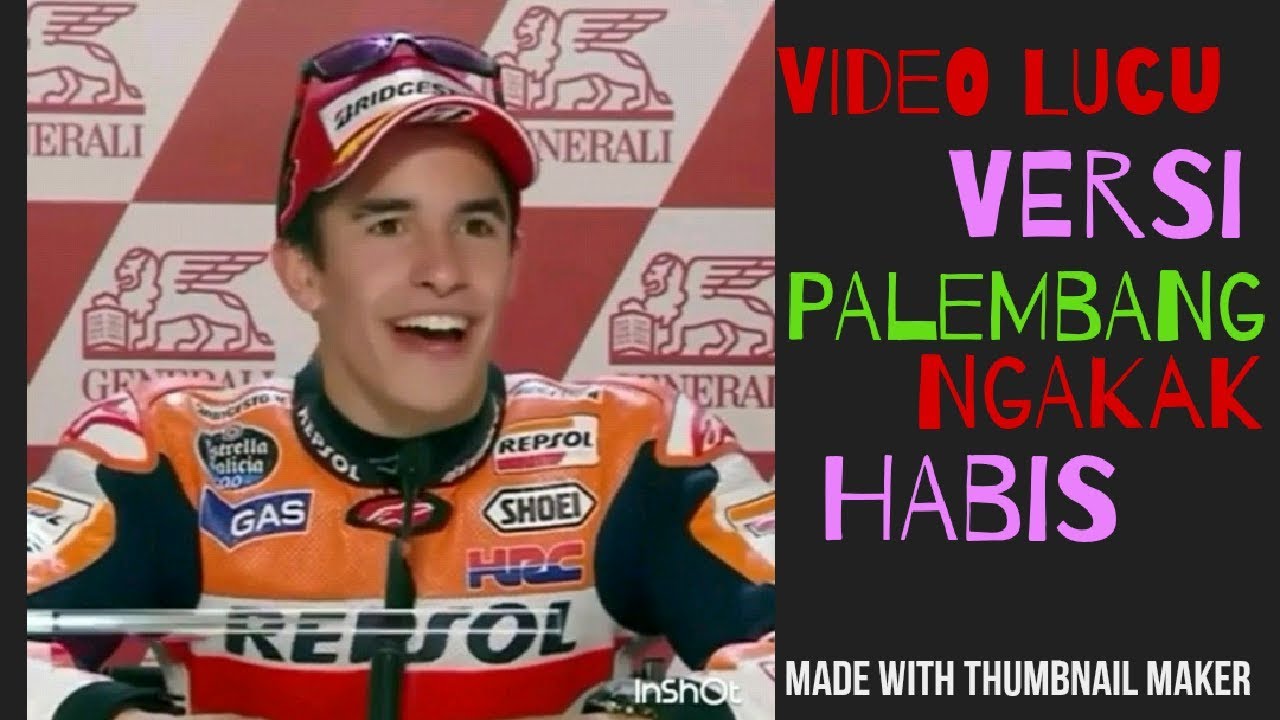 MARC MARQUEZ VERSI PALEMBANG NGAKAK HABIS YouTube