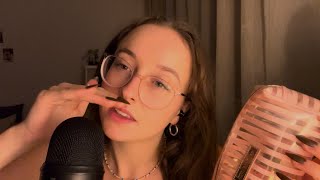 ASMR mouth sounds + tapping