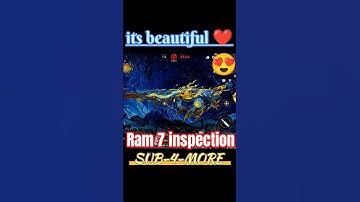 Mythic RAM7 Nebula brush inspection  #cod #codm #relatable #fyp #shorts #trendingshorts