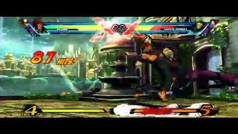 Ultimate Marvel vs Capcom 3 (PS3): Akuma 112 Hit Combo