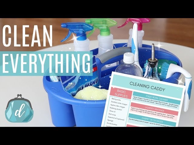 How to Stock a Cleaning Caddy for Quick and Efficient Cleaning - ShowMe  Suburban