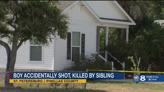 St. Pete child accidentally shot, killed by brother