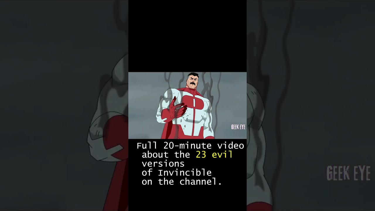 An analysis of EVERY EVIL version of the Invincible from Invincible War. Pt7.