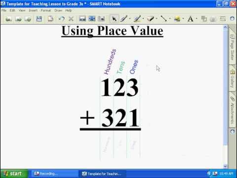 Group 3 Teaching 3 Digit Addition - YouTube