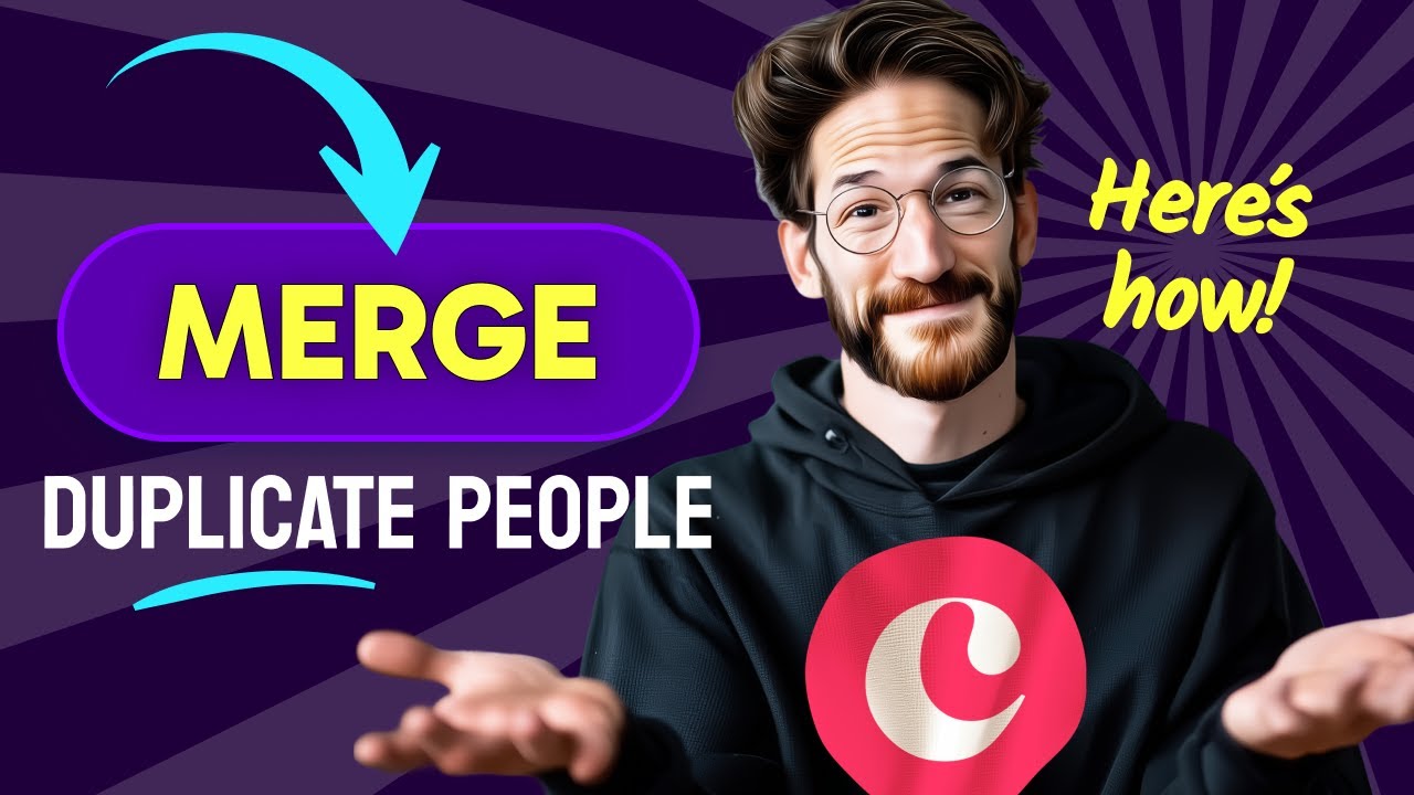 How to MERGE DUPLICATE PEOPLE in Copper CRM (Step by Step) - YouTube