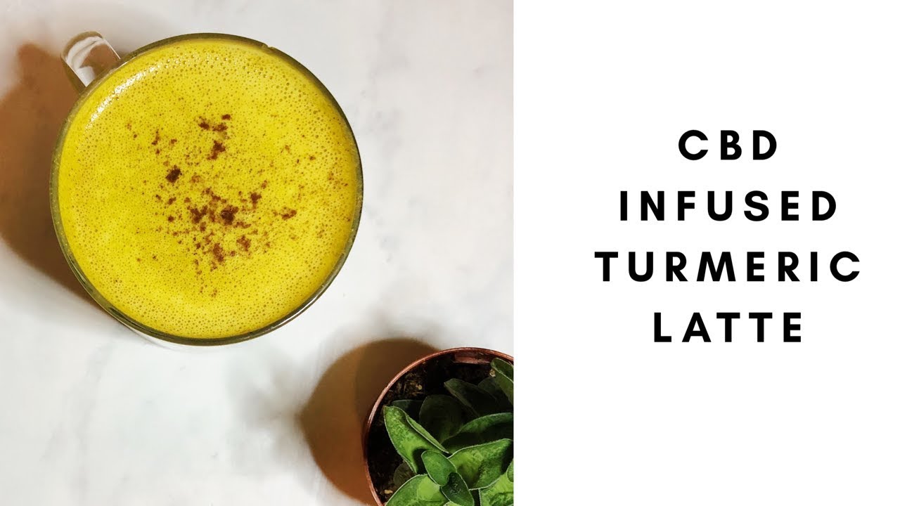 CBD Infused Turmeric Latte