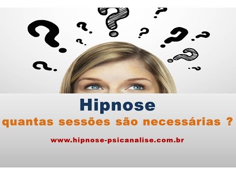 HIPNOSE quantas sessões são necessárias para resolver o meu problema ?