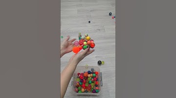 Reverse video Bouncing Balls