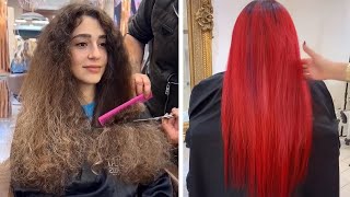 Long to Short Hair Transformations - Beautiful Hairstyles Compilation 2023