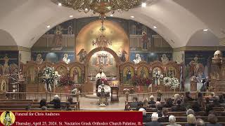 Funeral for Chris Andrews 4/25/24