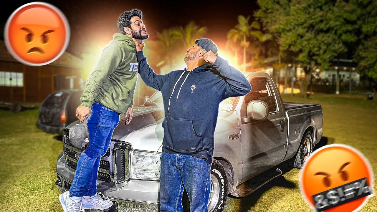 REAÇÃO DO RENATO GARCIA VENDO A F250 QUE REBAIXEI ESCONDIDO 😂‹ Danilo Crespo ›