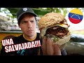 Probando la MÓRBIDA comida callejera de Venezuela 🇻🇪