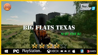 FS22 👩‍🌾 BIG FLATS TEXAS 👩‍🌾 Nuevos mapas. PC/MAC, PS4, PS5, XB1, XBS en español.