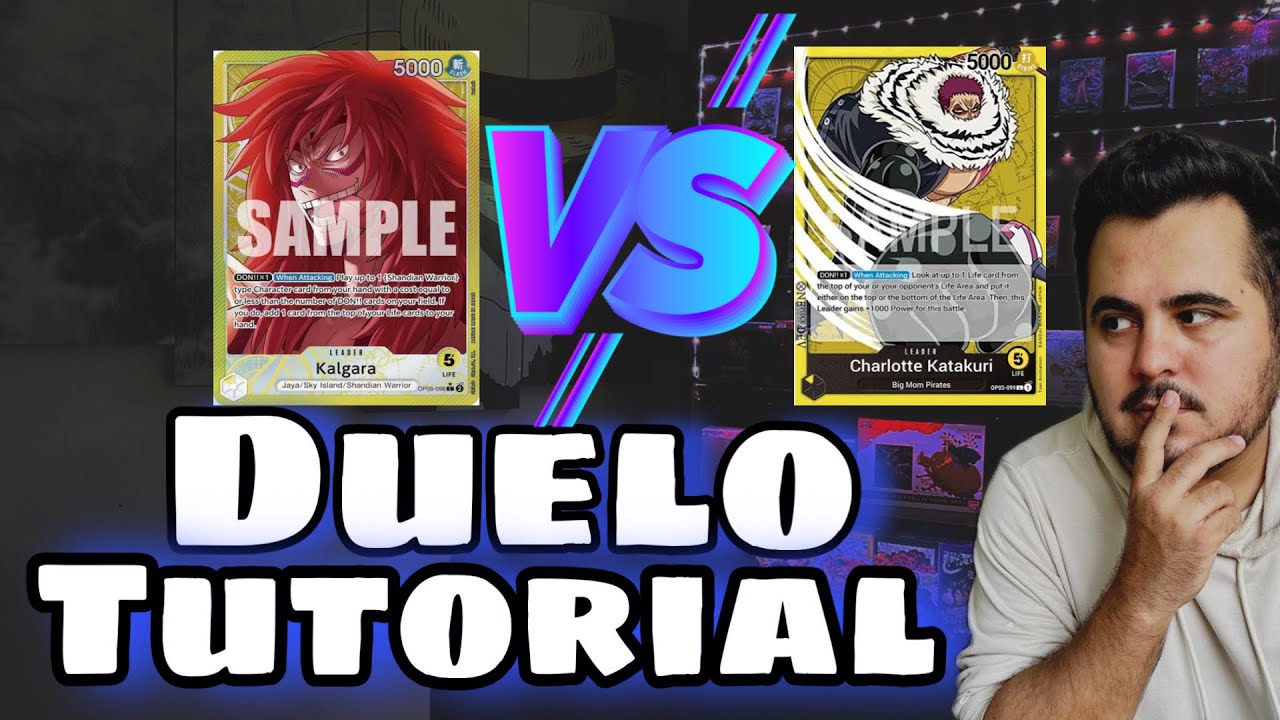 DUELO TUTORIAL KALGARA VS KATAKURI ONE PIECE TCG