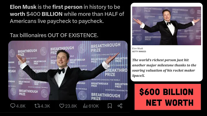 Elon Musk Just Became The First Person Ever Worth $600 Billion