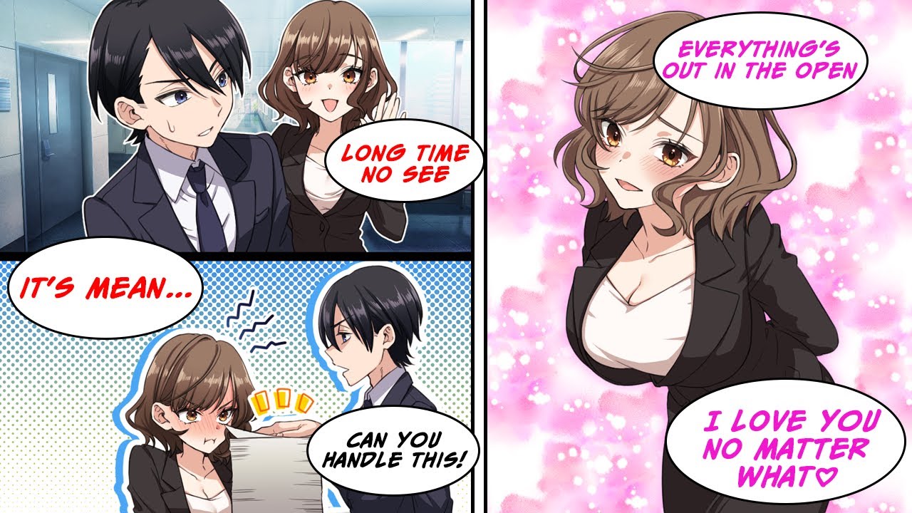 [Manga Dub] I’m Unpopular at Work, But a Sassy Beauty Transferred and Suddenly Clung to Me…