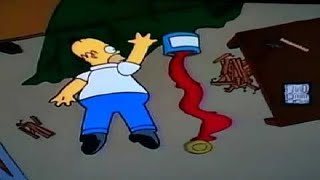 The Simpsons S02E09 - Maggie Trys To Kill Homer #thesimpsons